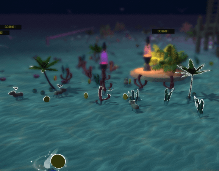 Stingray Sanctuary — The lagoon at night