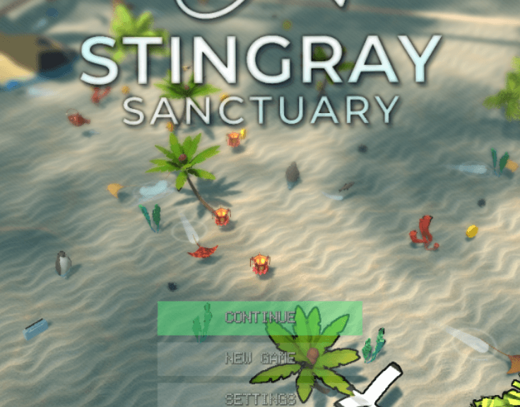 Stingray Sanctuary — Title screen